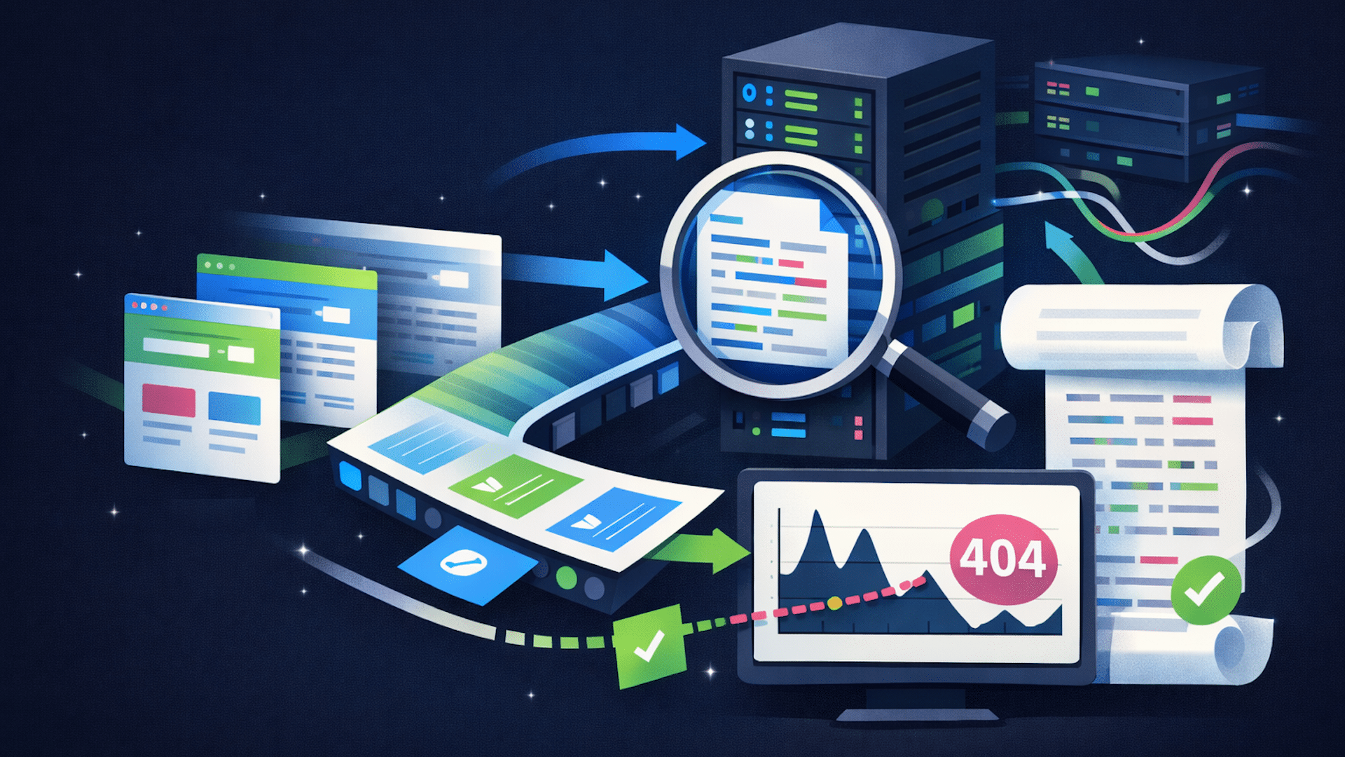 Why log file analysis matters for AI crawlers and search visibility