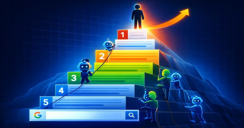 Human vs AI content Google Search